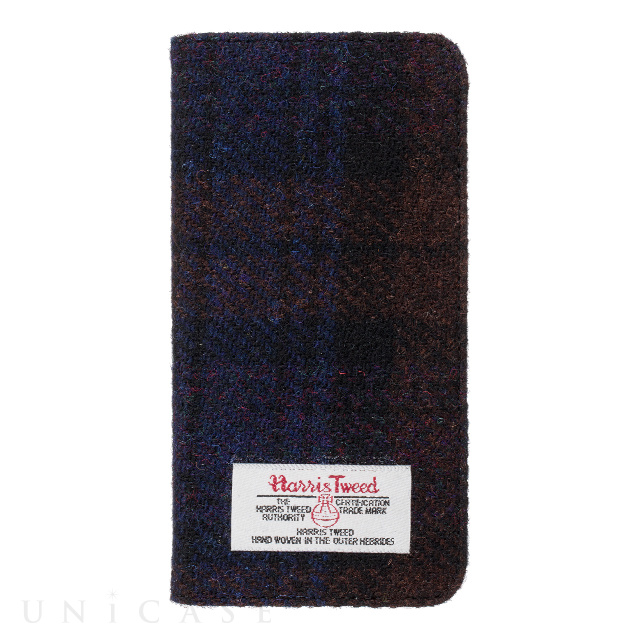 【iPhone6s Plus/6 Plus ケース】ファブリックカバー Harris Tweed (ブラック)