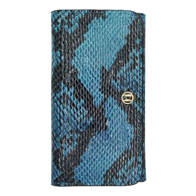 【iPhone6s/6 ケース】Luxe Exotic Female Wallet Snake (Blue)goods_nameサブ画像