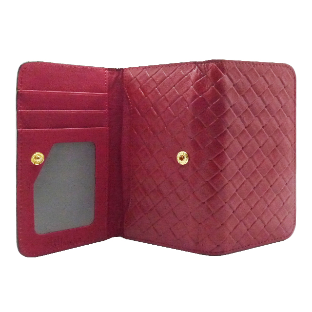 【iPhone6s/6 ケース】Luxe Exotic Female Wallet Weave (Red)サブ画像