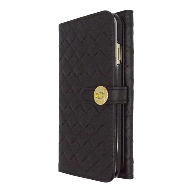 【iPhone6s/6 ケース】Luxe Exotic Female Wallet Weave (Black)goods_nameサブ画像