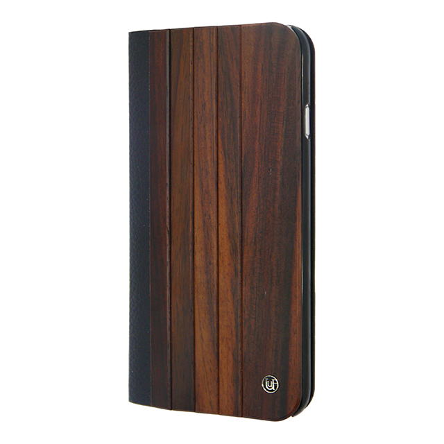【iPhone6s Plus/6 Plus ケース】Wooden Case with Panel Design Black/Brownサブ画像