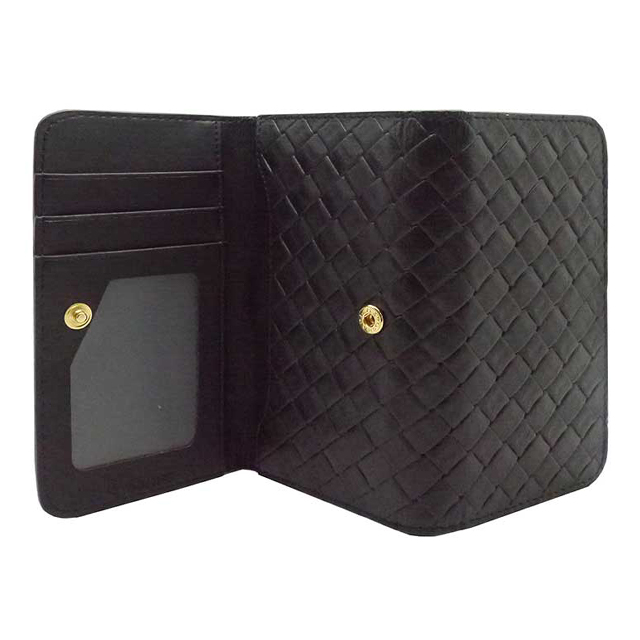 【iPhone6s Plus/6 Plus ケース】Luxe Exotic Female Wallet Weave (Black)サブ画像