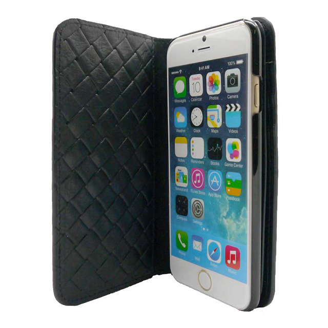 【iPhone6s Plus/6 Plus ケース】Luxe Exotic Folio Wallet Male Blackgoods_nameサブ画像