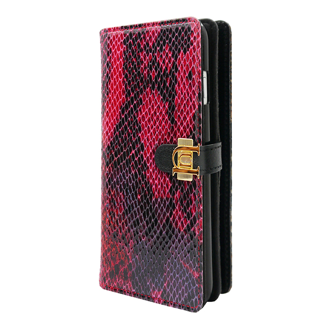 【iPhone6s Plus/6 Plus ケース】Luxe Exotic Slider Leather Wallet (Snake Red)goods_nameサブ画像