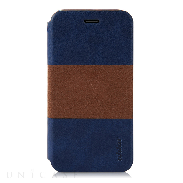 【iPhone6s Plus/6 Plus ケース】Fashion Flip Case ROCHA Ocean Blue