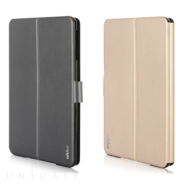 【iPad mini3/2/1 ケース】Dual Face Flip Case SYKES BASIC Champagne Gold/Space Grey