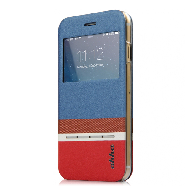 【iPhone6s/6 ケース】Fashion Flip Case ROLLAND VIEW Cobalt Blueサブ画像
