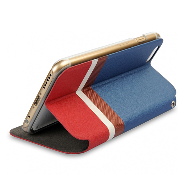 【iPhone6s Plus/6 Plus ケース】Fashion Flip Case ROLLAND VIEW Cobalt Blueサブ画像