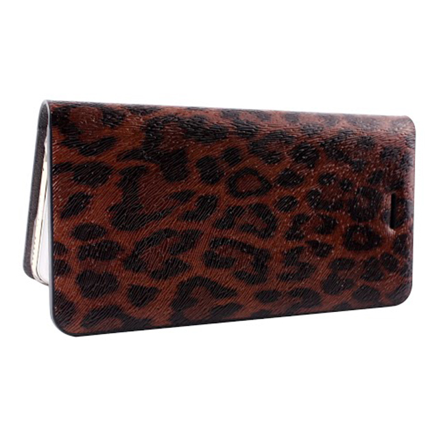 【iPhone6s/6 ケース】Leopard Diary (ブラウン)goods_nameサブ画像