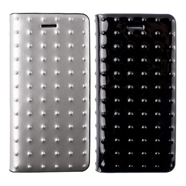 【iPhone6s/6 ケース】Glossy Dot Diary (シルバー)サブ画像