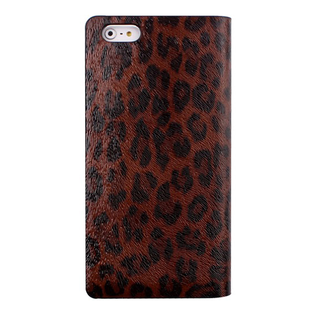 【iPhone6s Plus/6 Plus ケース】Leopard Diary (ブラウン)goods_nameサブ画像