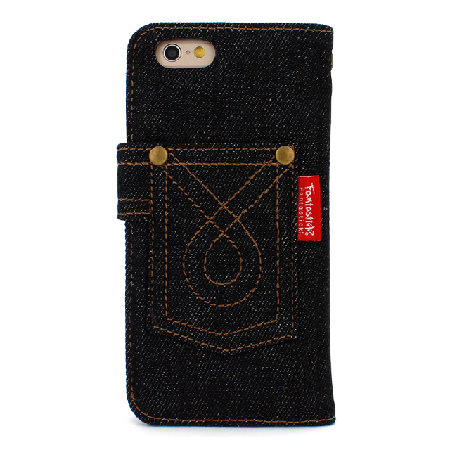 【iPhone6s Plus/6 Plus ケース】Denim Case (Black)サブ画像