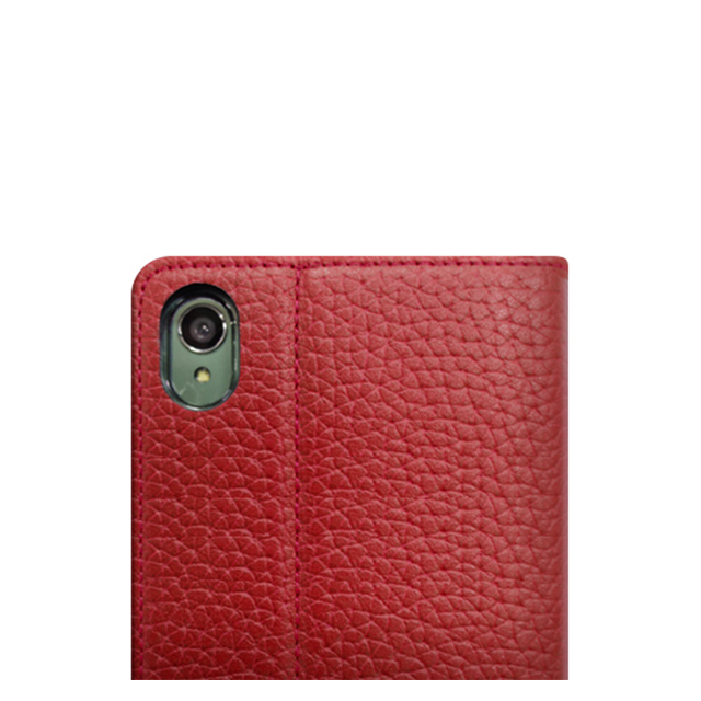 【XPERIA Z3 ケース】Soft Grain Diary (レッド)goods_nameサブ画像