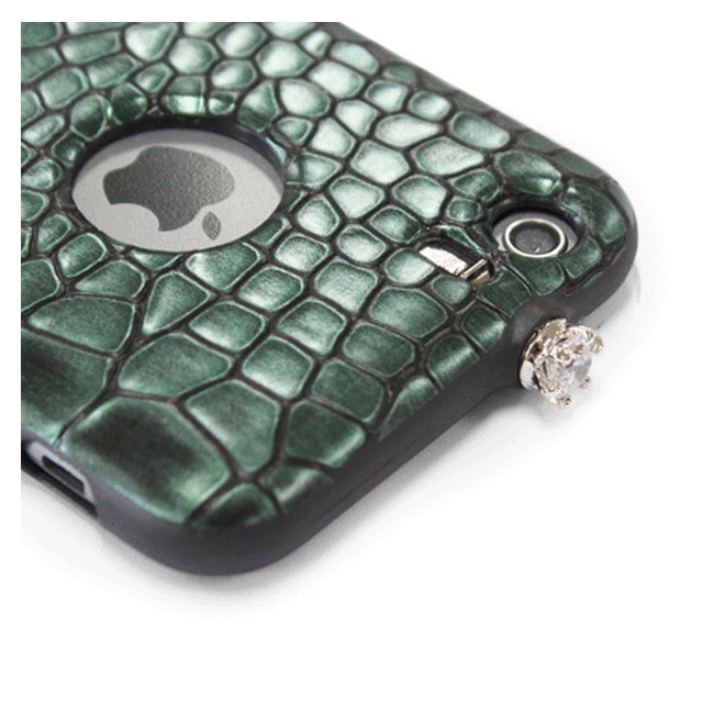 【iPhone6 ケース】TWINKLE-i6 NATURAL LEATHER CROCO SKIN (フォレスト)goods_nameサブ画像