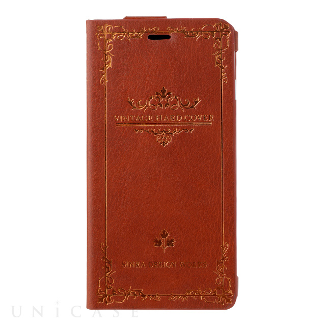 【iPhone6s/6 ケース】Vintage Hardcover Case ブラウン