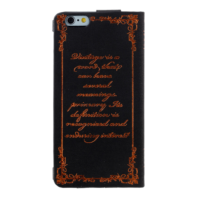 【iPhone6s/6 ケース】Vintage Hardcover Case ブラックサブ画像