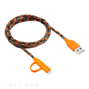 Duo-cable  Lightning＆microUSB (O...