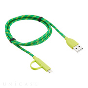 Duo-cable  Lightning＆microUSB (G...