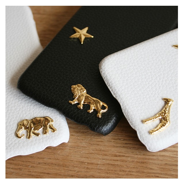 【iPhone6s/6 ケース】Safari (ブラック/エレファント)goods_nameサブ画像