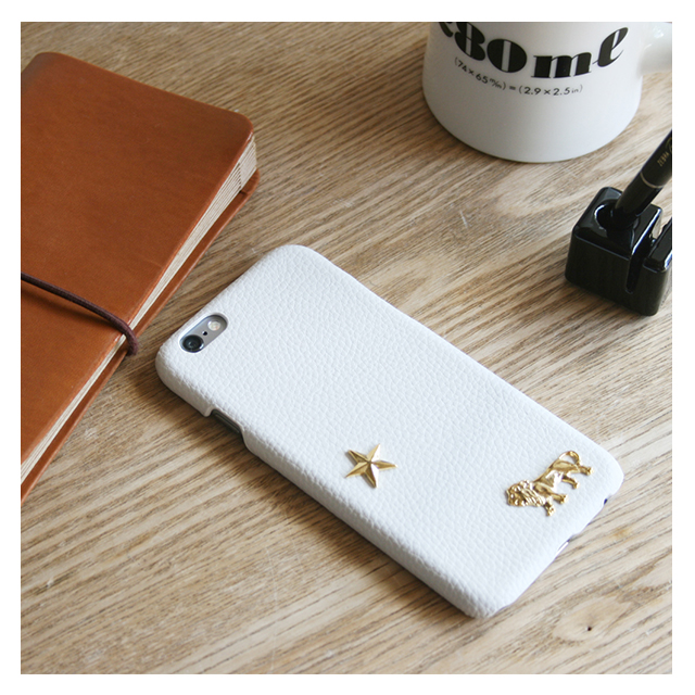 【iPhone6s/6 ケース】Safari (ホワイト/ライオン)goods_nameサブ画像