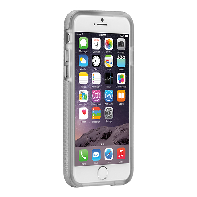 【iPhone6s Plus/6 Plus ケース】Hybrid Tough Case Silver/Clearサブ画像