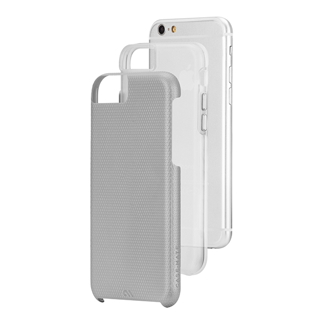 【iPhone6s Plus/6 Plus ケース】Hybrid Tough Case Silver/Clearサブ画像