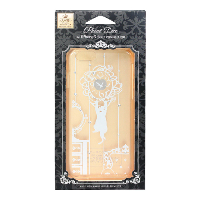 【iPhone6s/6 ケース】iPhone+ DECO (ネコと時計)goods_nameサブ画像