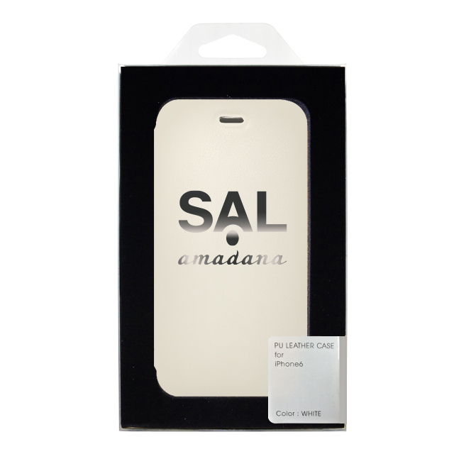 【iPhone6s/6 ケース】SAL by amadana PU LEATHER CASE for iPhone6s/6 (WHITE)goods_nameサブ画像