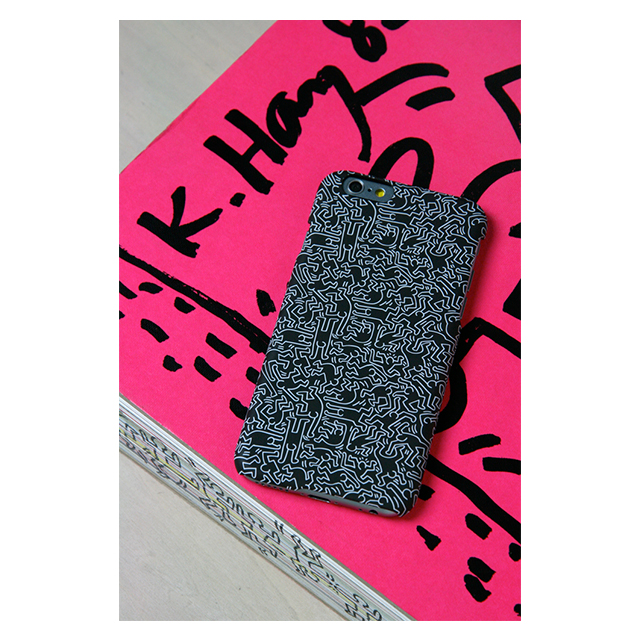 【iPhone6 ケース】Keith Haring Collection Hard Case People/Black x Whitegoods_nameサブ画像