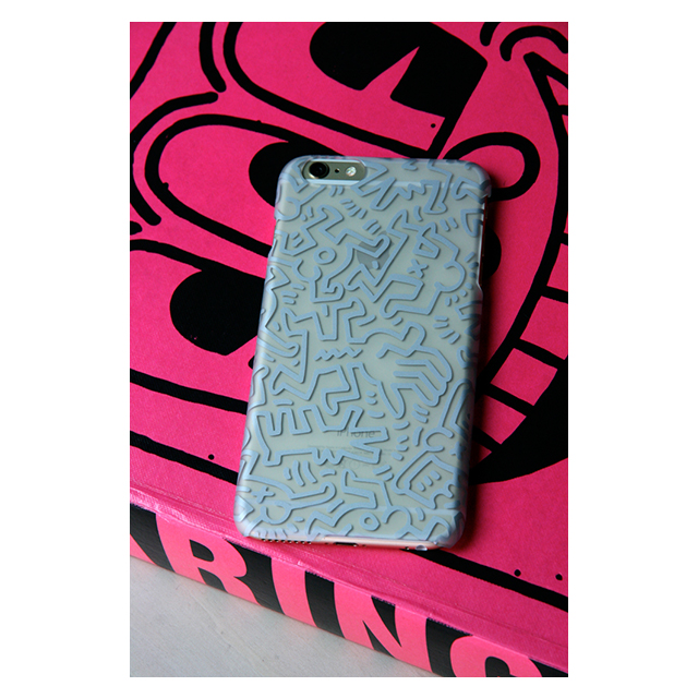 【iPhone6 Plus ケース】Keith Haring Collection Ice Case Chaos/Clear x Sliverサブ画像