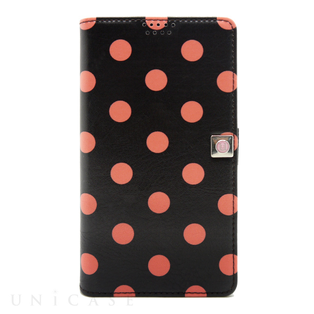 【マルチ スマホケース】MEDIUM UNIVERSAL FOLIO WALLET (POLKA DOTS)