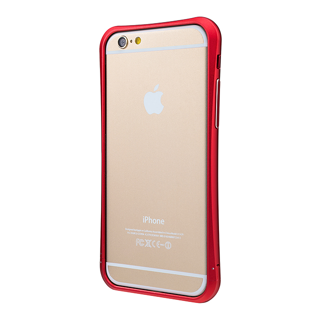 【iPhone6 ケース】SCREW FREE Metal Bumper (Red)goods_nameサブ画像