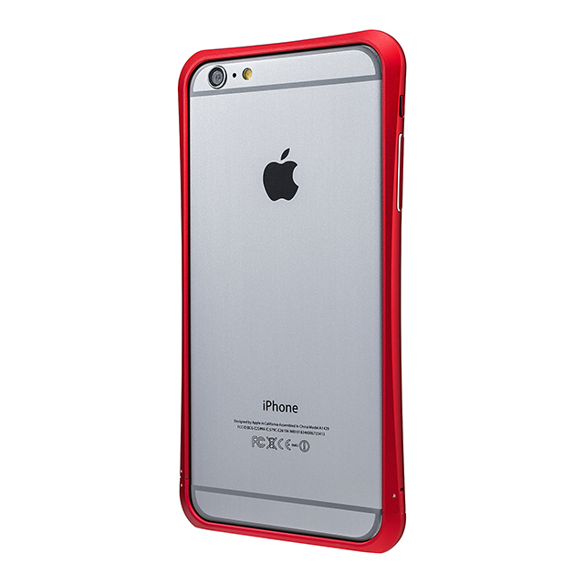 【iPhone6 Plus ケース】SCREW FREE Metal Bumper (Red)サブ画像