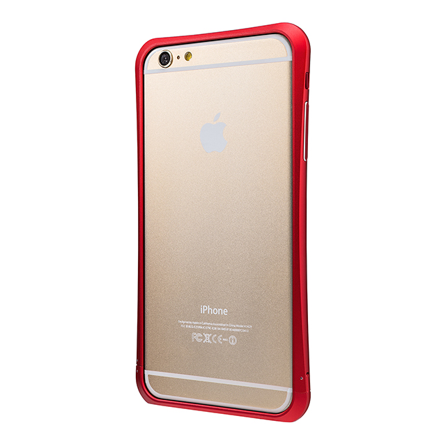 【iPhone6 Plus ケース】SCREW FREE Metal Bumper (Red)サブ画像