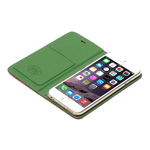 【iPhone6s Plus/6 Plus ケース】Croco Quilting Diary (ブラウン)goods_nameサブ画像