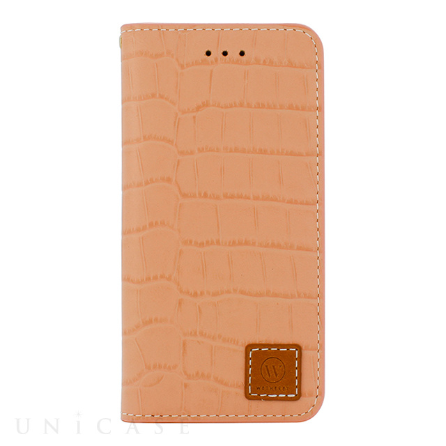 【iPhone6s/6 ケース】DESIGNSKIN WETHERBY・Premium Croco (Indi Pink)