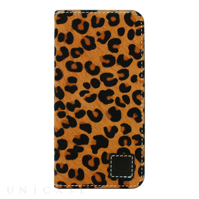【iPhone6s/6 ケース】DESIGNSKIN WETHERBY・Premium Black (Fur Leopard)