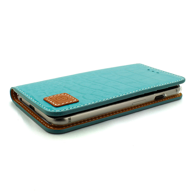 【iPhone6s/6 ケース】DESIGNSKIN WETHERBY・Premium Croco (Emerald)サブ画像