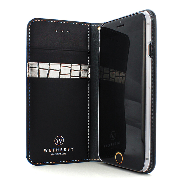 【iPhone6s/6 ケース】DESIGNSKIN WETHERBY・Premium Black (Square Silver)goods_nameサブ画像