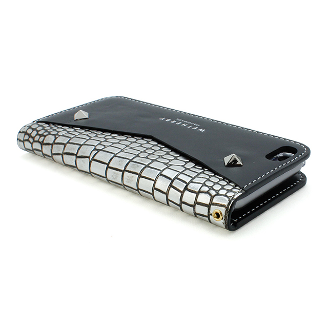 【iPhone6s Plus/6 Plus ケース】DESIGNSKIN WETHERBY・Premium Black (Square Silver)goods_nameサブ画像