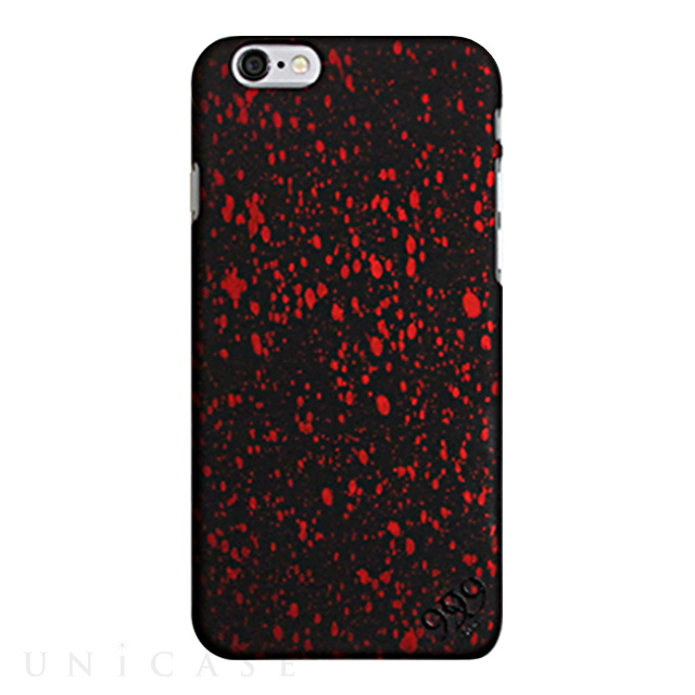 【iPhone6 ケース】999 chaos Paint (レッド)