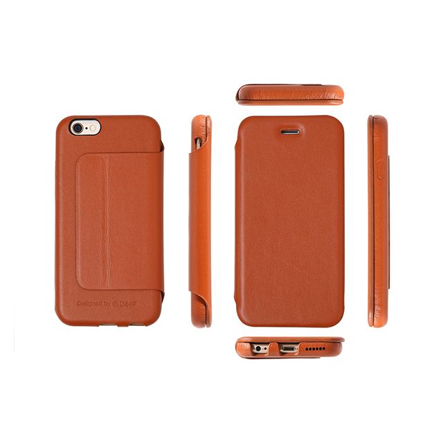 【iPhone6s/6 ケース】Genuine Leather Case (Red)サブ画像