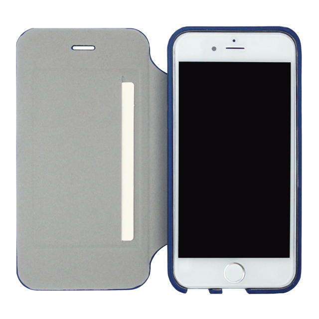 【iPhone6s/6 ケース】Genuine Leather Case (Blue)サブ画像