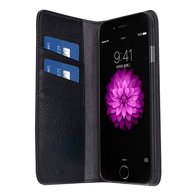 【iPhone6s/6 ケース】Herman Series Book Style Case (Black Lychee)goods_nameサブ画像