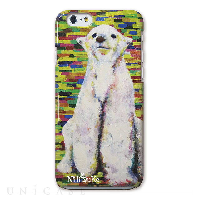 【iPhone6s/6 ケース】NiJi$uKe (シロクマ・子供)