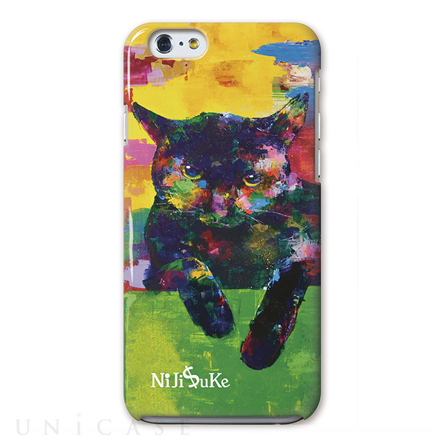 【iPhone6s/6 ケース】NiJi$uKe (黒猫)