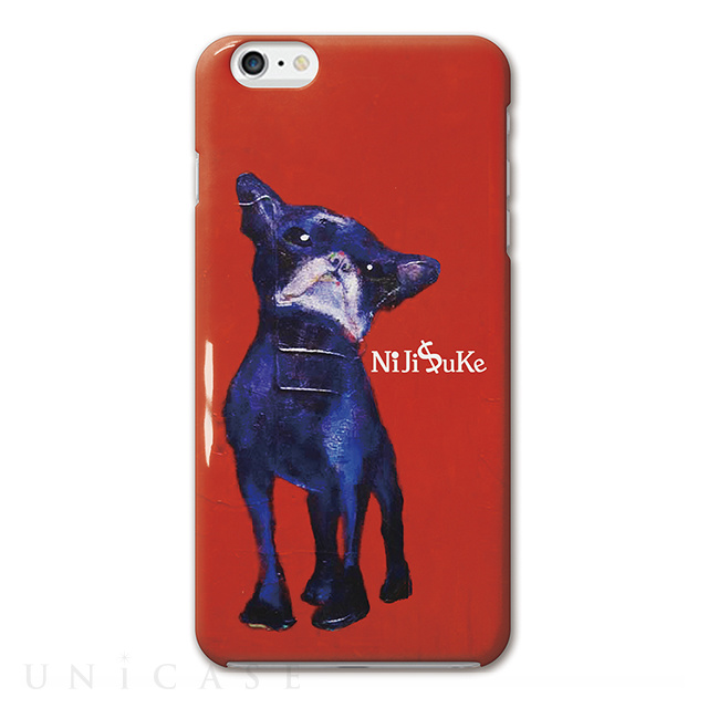 【iPhone6s Plus/6 Plus ケース】NiJi$uKe (赤 フレンチブルドック)