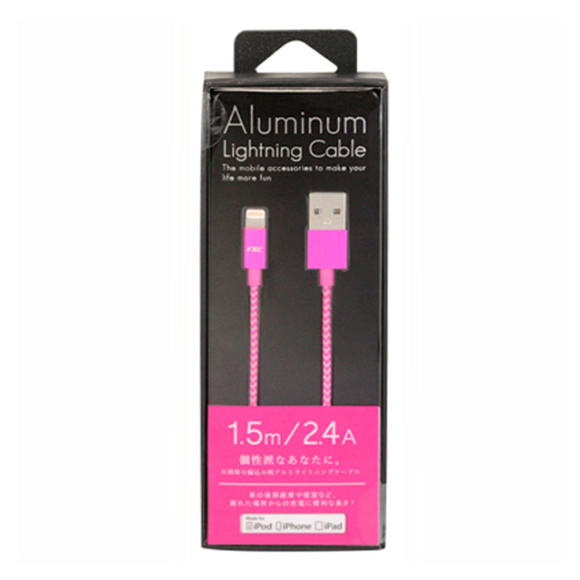 Aluminum Lightning Cable (ピンク)goods_nameサブ画像