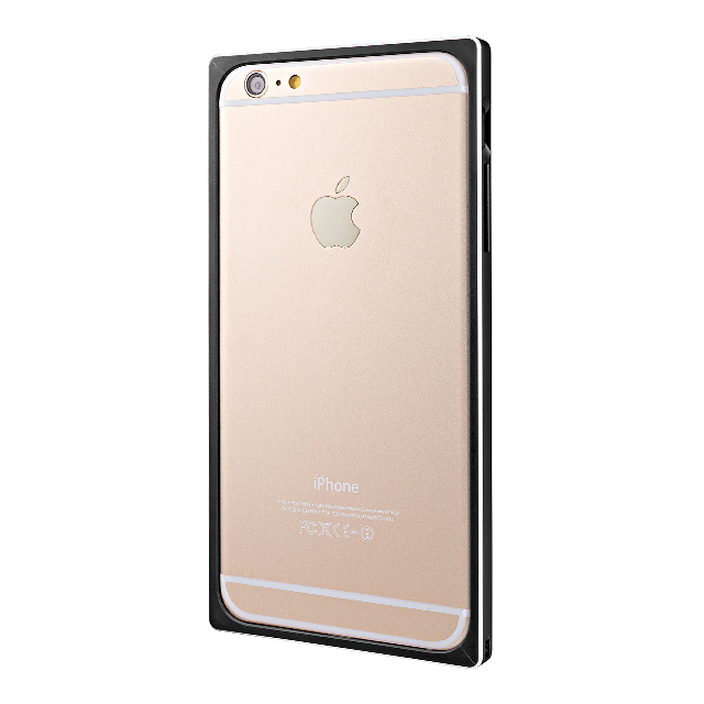 【iPhone6s Plus/6 Plus ケース】Straight Metal Bumper (Black)goods_nameサブ画像