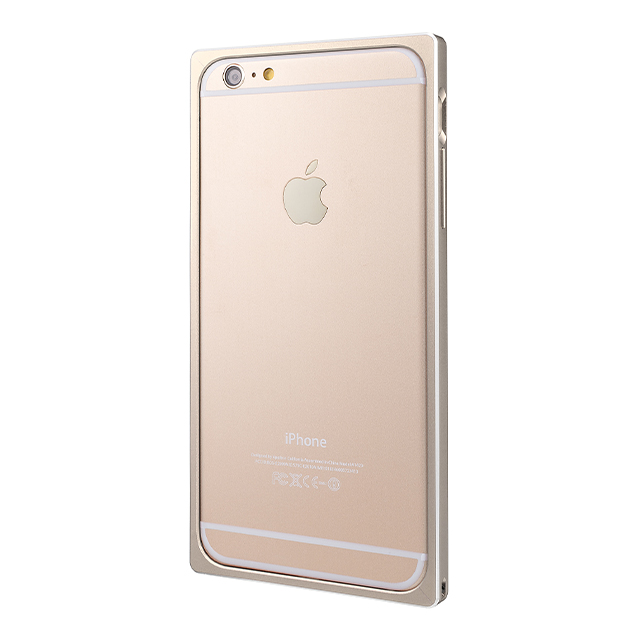 【iPhone6s Plus/6 Plus ケース】Straight Metal Bumper (Gold)goods_nameサブ画像